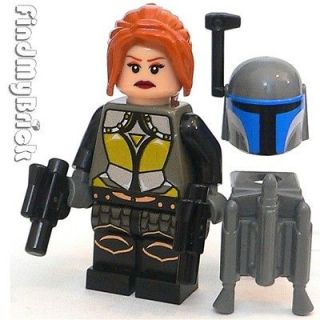 SW433 Lego Bounty Hunter Custom Shae Vizla with Female Armor Pattern