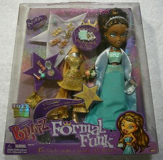 Bratz Sasha Doll Formal Funk~Limited Edition Prom 2003 Collection