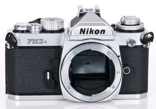 Nikon FM3a 35mm film SLR camera body Japan Exc+/Exc++ 240 015
