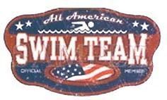 Swimming T Shirt All American Swim Team Tee Hoodie Tank Top