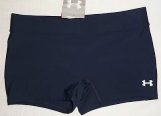 Women Compression Navy Blue Boyshorts Volleyball Sports Gym Shorts