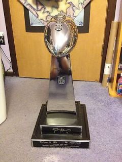 Brett Favre Autographed Superbowl XXXI Trophy Full Size 1997 Packers