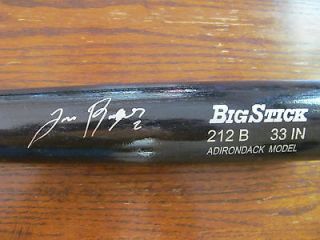 Jose Reyes Autographed Bat Mets Marlins Toronto Blue Jays