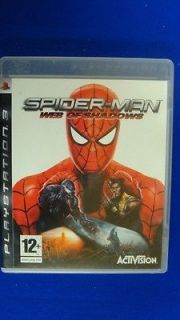 ps3 SPIDER MAN WEB Of SHADOWS Playstation 3 Spider Man PAL
