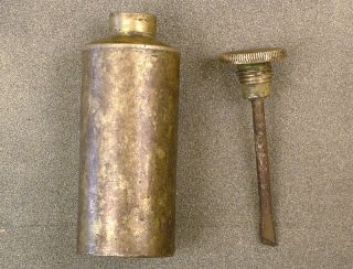 Martini Henry Rifle and Snider Rifle Early Flat Top Brass Oil Bottle