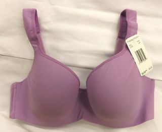 NWT Ambrielle Contour Cup PURPLE Underwire Smooth Support Shaping Bra
