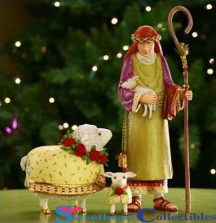 Krinkles Patience Brewster Nativity Shepherd Ewe & Lamb