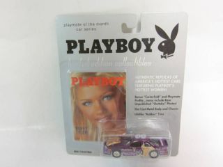 NEW LTD 2000 PLAYBOY Playmate BROOKE BERRY Die Cast CAR w/ Mini