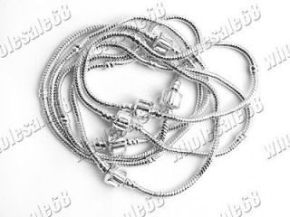 FREE wholesale Lots 3pcs silver plated copper chain fit bracelets DIY
