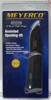 Assisted Opening 45 Auto Colt 1911 Springfield Folding Knife SN37