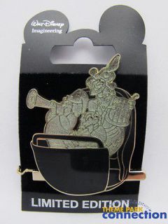 Haunted Mansion Train LE Doom Buggy Connector HORN & HARP GHOSTS Pin