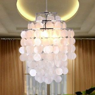 New Natural Shell Ceiling Light Pendant Lamp Lighting Chandelier (3
