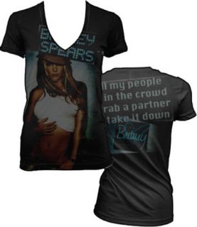 BRITNEY SPEARS ALL MY PEOPLE JUNIORS TEE SHIRT S   XL