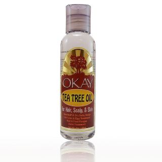 OKAY Tea Tree Oil for Hair, Scalp & Skin 2oz