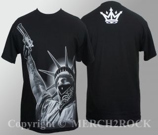 Authentic MAFIOSO CLOTHING Liberty Stick Up Black T Shirt S M L XL 2XL