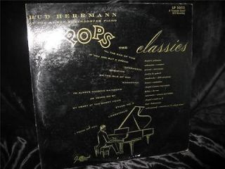 BUD HERRMANN AT THE 97 KEY BOSENDORFER PIANO POPS THE CLASSICS VERY