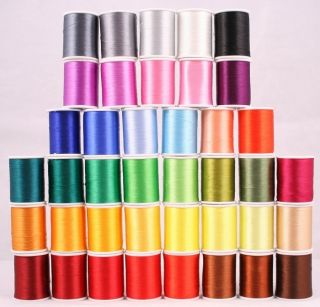 POLY MACHINE EMBROIDERY THREADS 40WT FOR BROTHER SE270D SE350 SE400 MA
