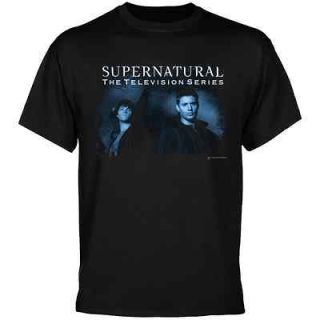 Supernatural Brothers T Shirt   Black
