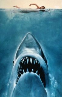 JAWS Movie Poster SPEILBERG Great White 