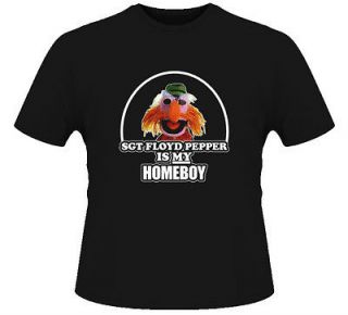 Sgt Floyd Pepper Is My Homeboy Muppet T Shirt