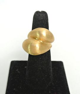 Marco Bicego 18K Brushed Gold Cocktail Ring