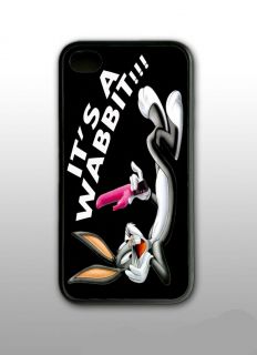 BUGS BUNNY RUDE I PHONE CASE FOR IPHONE 4 AND 4S