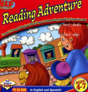 Reading Adventure For Kids PC CD ROM Game New Ages 4 7