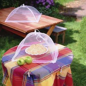 Two (2) NEW Picnic BBQ Camping Outdoor Food Tent Cover Umbrella $0