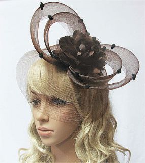 Fascinator Hat Butterfly Design Party Hair Clip Headband Great For