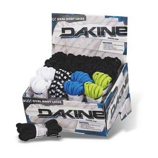 Dakine Oval Snowboard Boot Laces BRAND NEW Black White Green Army Blue