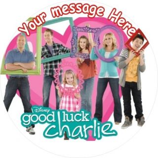 GOOD LUCK CHARLIE ICING BIRTHDAY CAKE TOPPER