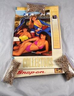 Vintage Collectors Edition Snap On Tools 1991 Calendar Bikini Women