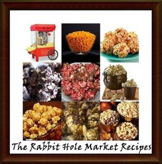 COLLECTION OF GOURMET POPCORN RECIPES 100+ pizza peanut butter praline