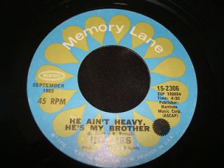 Hollies He Aint Heavy Hes My Brother / Carrie Anne 45 rpm