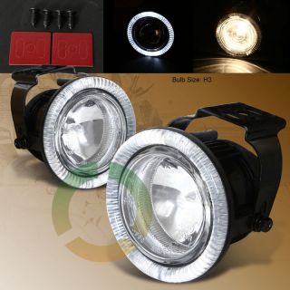 UNIVERSAL 4 HALO DRL FOG LIGHTS LAMPS C/K C10 PICKUP SUBURBAN MALIBU