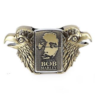 Brand New Eagles with Bob Marley Removable Lighter Belt Buckle & Free