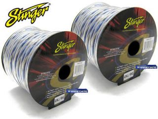 516 STINGER 50 FOOT  100 16 AWG GAUGE SPEAKER WIRE CABLE ROLLS SPOOLS