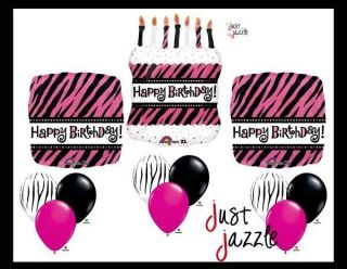 zebra birthday cakes