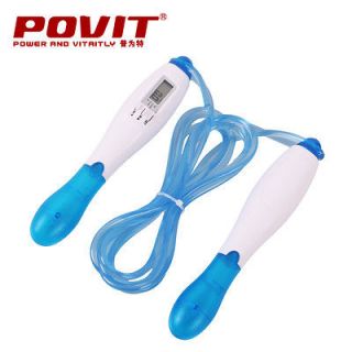 POVIT Digital LCD Counter Calorie Counter Timer Skipping Rope Jump