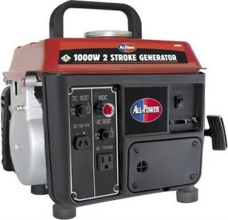 Power America APG3004 1000 Watt 2 Cycle Gas Powered Portable Generator