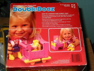 Vintage NEW Double Dooz Stroller / Vanity Mom & Baby 2 in 1 Toy 2047