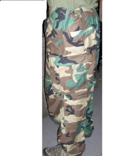 M65 Field PANTS Camouflage US ARMY ORIGINAL RARE New Made In USA Sizes