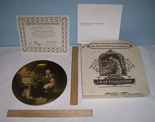 TREASURE CHEST   PLATE   Norman Rockwell   ROCKWELLS LIGHT CAMPAIGN S