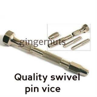 GN1162 Quality Swivel Head Pin/Drill 0 2.8mm Vice Suit Airfix Hornby