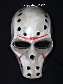 of TWO GIFT PAINTBALL AIRSOFT BB GUN PROP COSTUME MASK Jason MA102