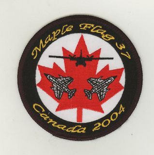 air force patch Maple Flag 37 2004 F4F Phantom Cold Lake Canada