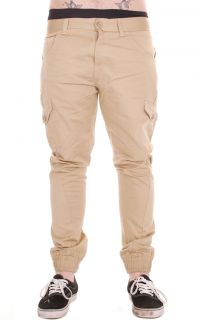 MENS CARROT FIT TWISTED CUFFED HEM DROP CROUCH SKINNY CHINO JOGGERS