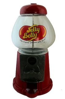 Machine Metal / Glass 11 Jelly Belly Logo GUM BALL * MINT  * RED