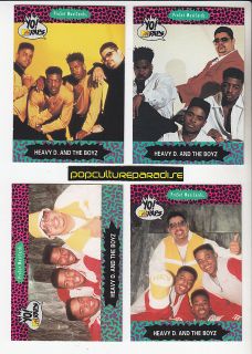 AND THE BOYZ Hip Hop Group Artist 1991 YO MTV RAPS Rap Music 4 CARDS