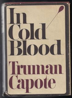 Truman Capote IN COLD BLOOD BCE 1965 HC/DJ
